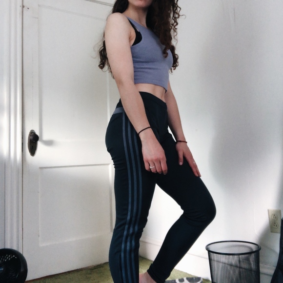 Adidas Dark Gray Climacool Workout Joggers - Picture 4 of 8